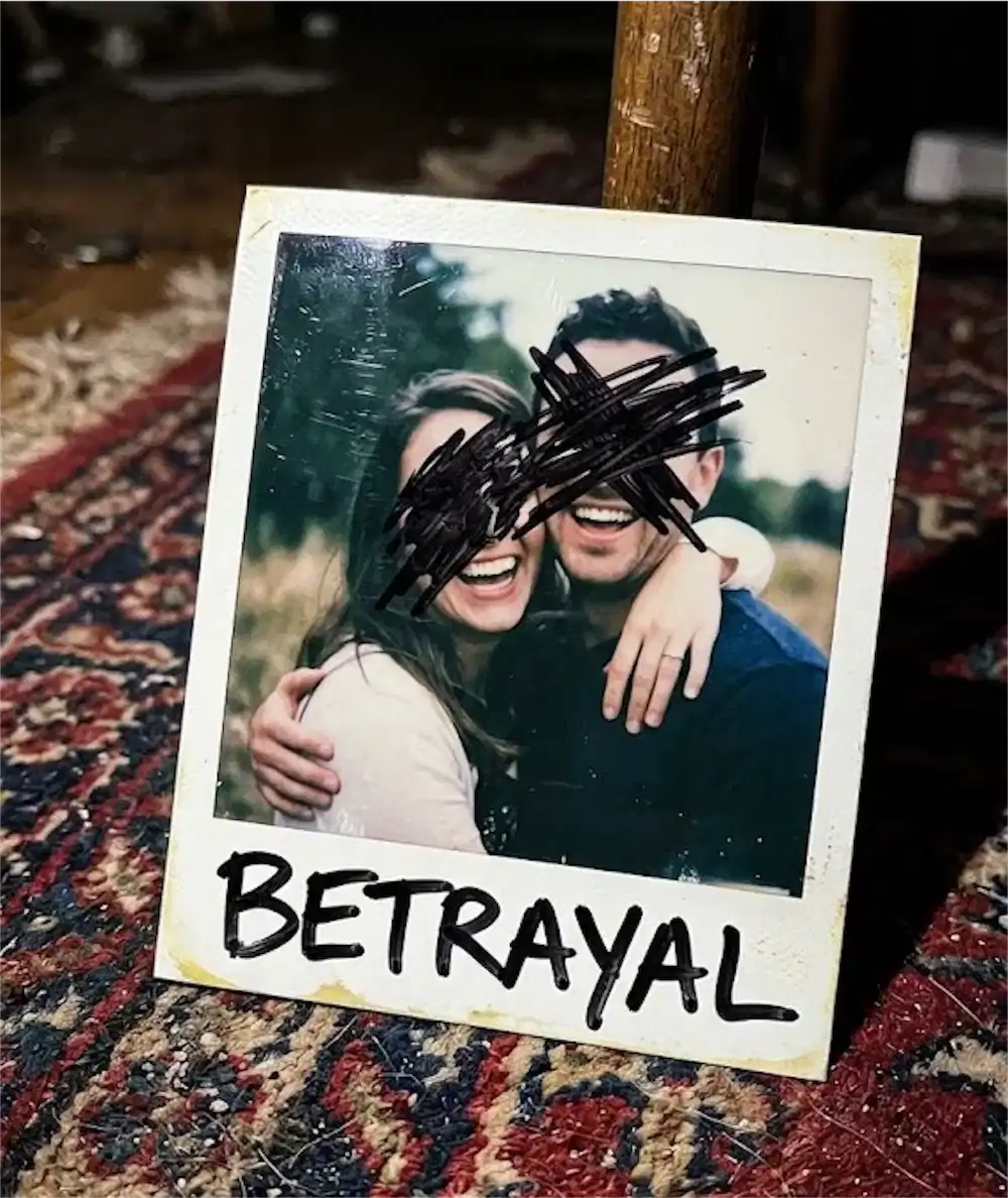 Visualizing the reality of betrayal trauma and shattering the romanticized version of an ex