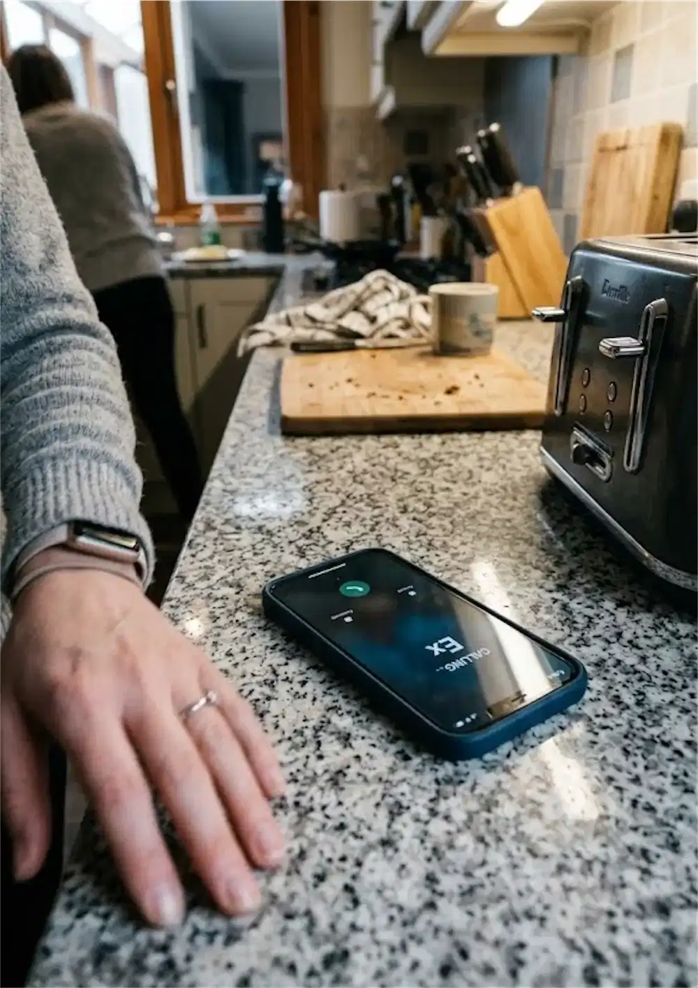 incoming call ex ignoring contact narcissist hoovering toxic relationship breakup