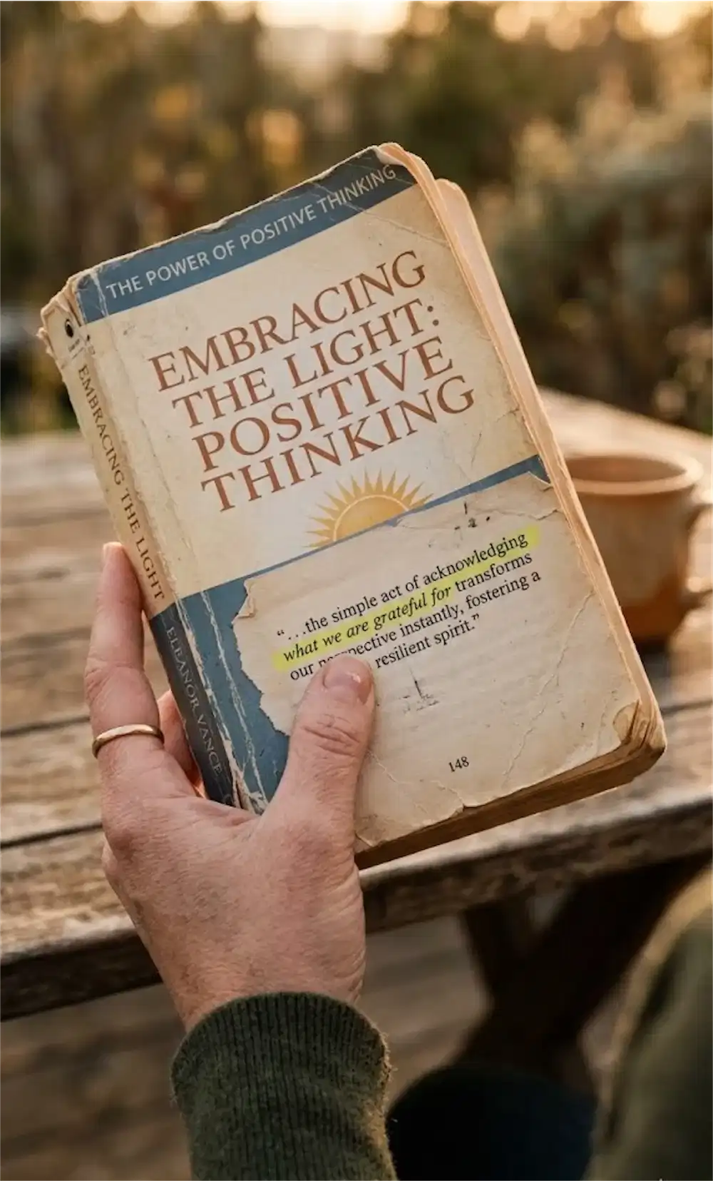 woman reading a book on neuroplasticity and personal growth after trauma