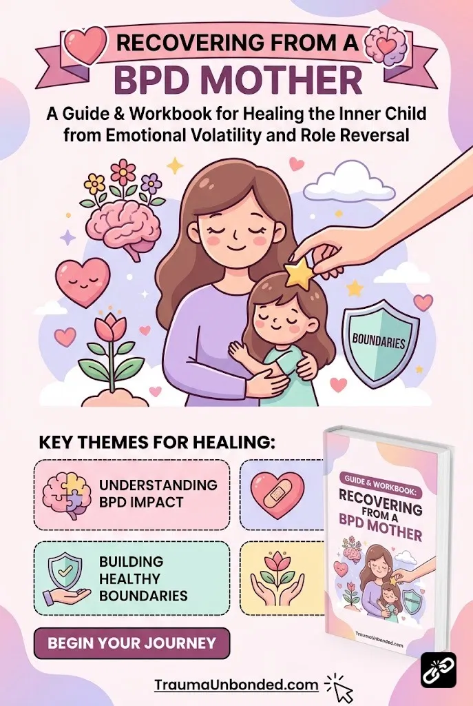 Recovering from a BPD Mother - Guide & Workbook for Healing the Inner Child from Emotional Volatility and Role Reversal