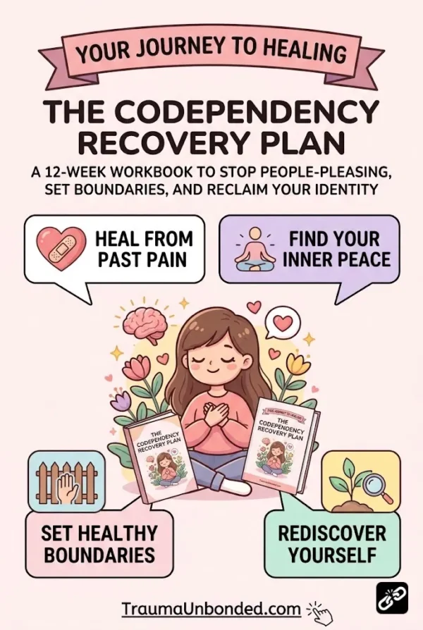 The Codependency Recovery Plan - A 12-Week Workbook to Stop People-Pleasing, Set Boundaries, and Reclaim Your Identity