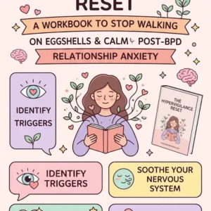 The Hypervigilance Reset - A Workbook to Stop Walking on Eggshells and Calm Your Post-BPD Relationship Anxiety