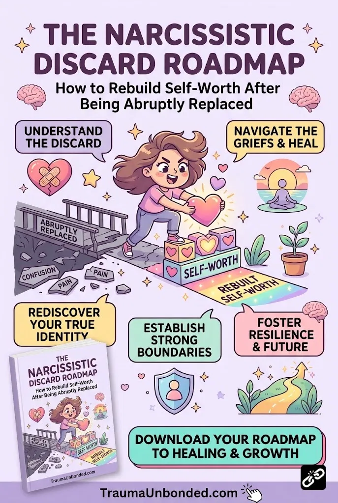 The Narcissistic Discard Roadmap - How to Rebuild Self-Worth After Being Abruptly Replaced