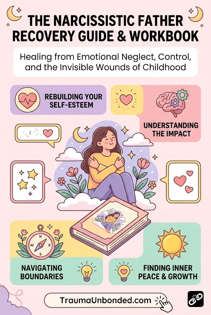 The Narcissistic Father Recovery Guide & Workbook - Healing from Emotional Neglect, Control, and the Invisible Wounds of Childhood