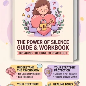 The Power of Silence Guide & Workbook: Breaking the Urge to Reach Out