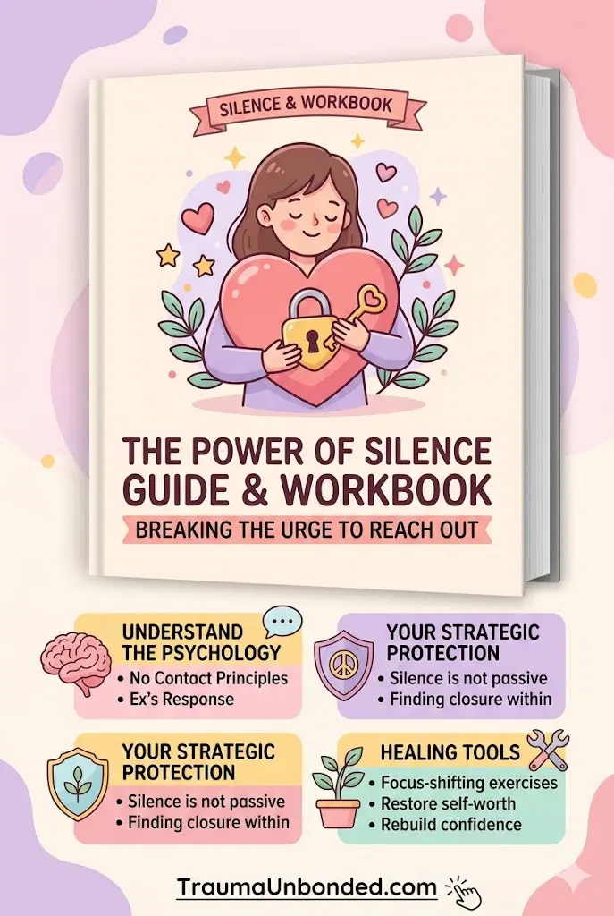 The Power of Silence Guide & Workbook: Breaking the Urge to Reach Out
