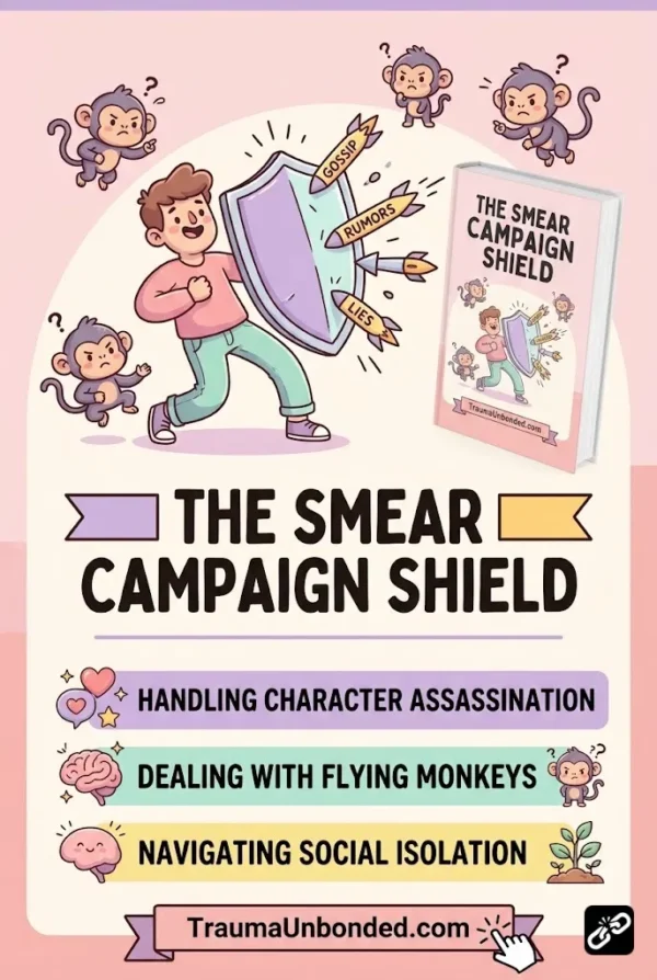 The Smear Campaign Shield - How to Handle Character Assassination, Flying Monkeys, and Social Isolation