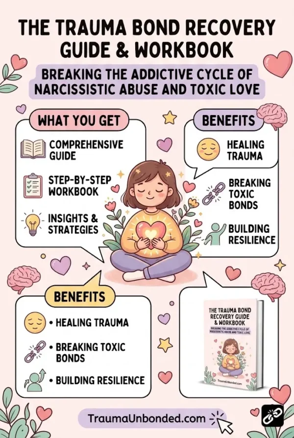 The Trauma Bond Recovery Guide & Workbook - Breaking the Addictive Cycle of Narcissistic Abuse and Toxic Love