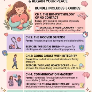 The No Contact Survival Guide Bundle: Stop the Cycle & Regain Your Peace